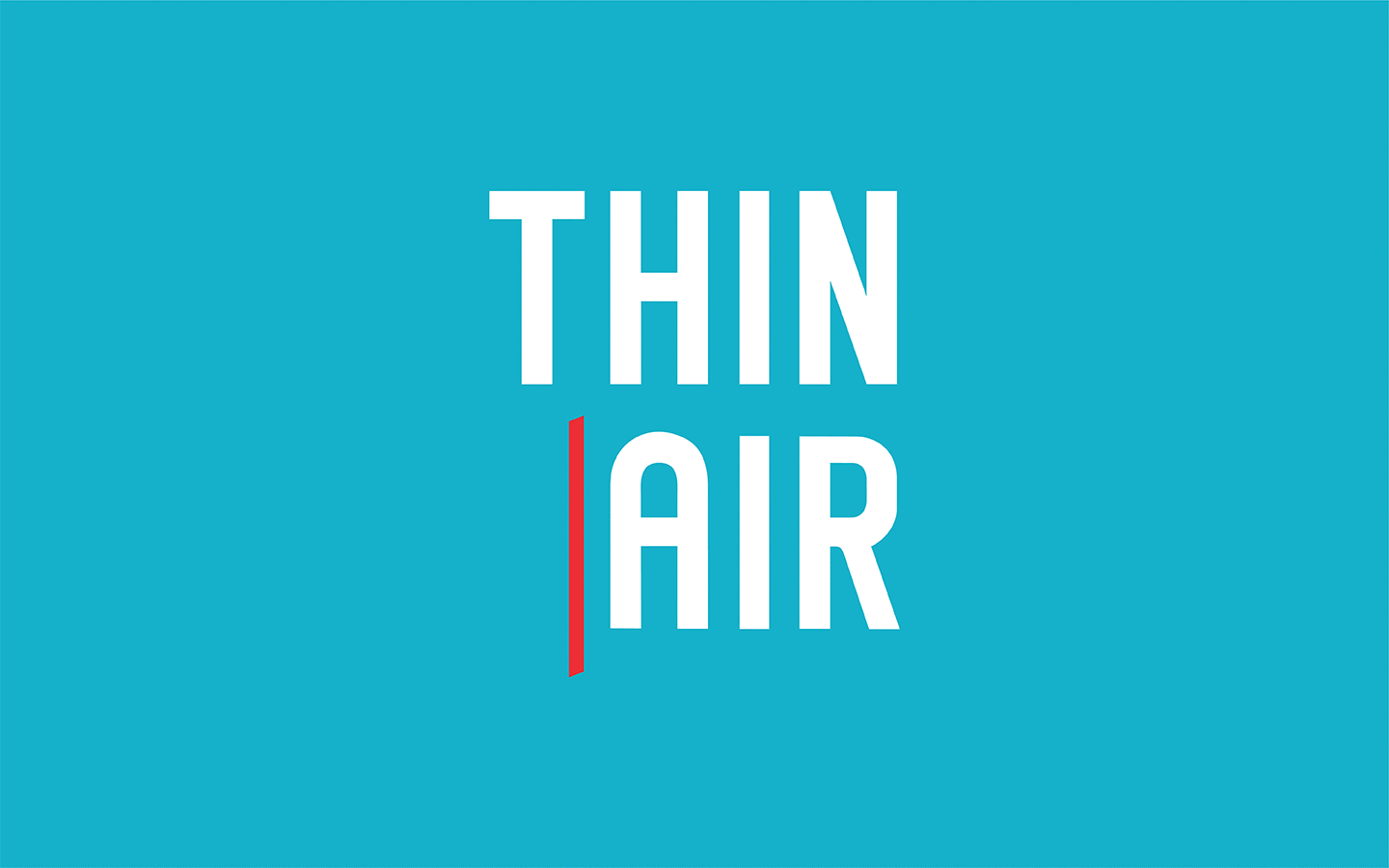image of a redesigned logo for Thin Air